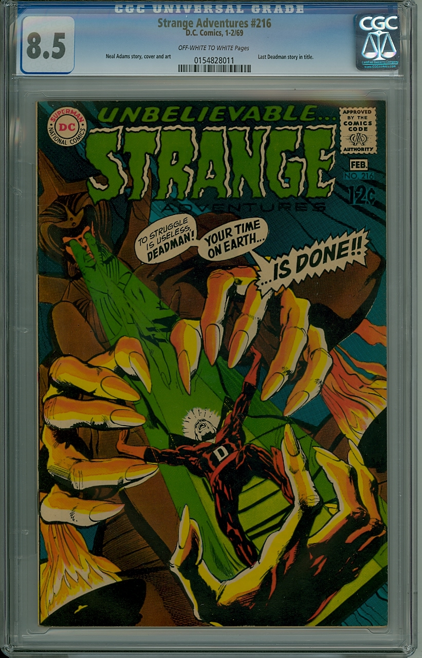 Strange Adventures 216 (CGC 8.5)