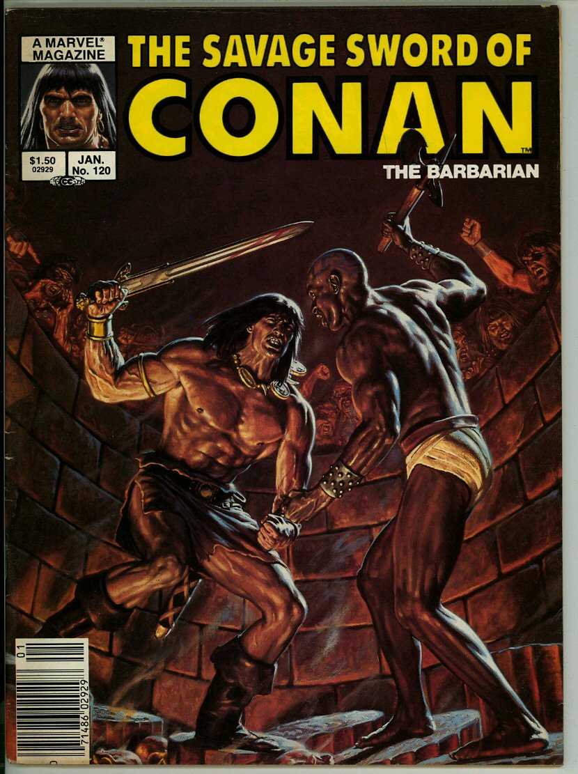 Savage Sword of Conan 120 (VG/FN 5.0)