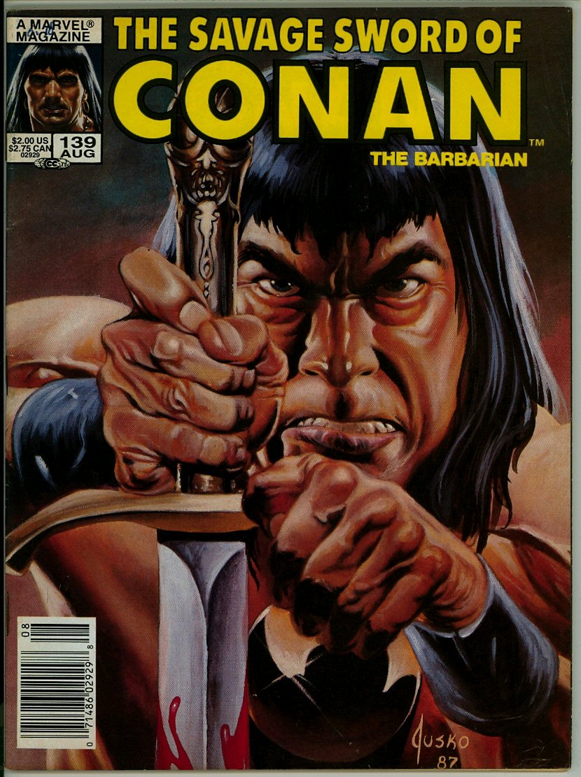 Savage Sword of Conan 139 (VG/FN 5.0)