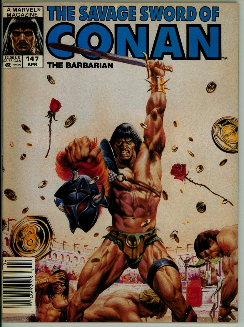 Savage Sword of Conan 147 (FN- 5.5)