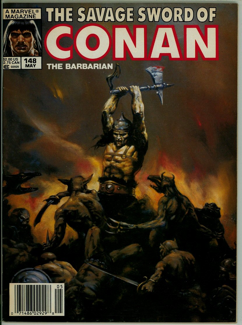 Savage Sword of Conan 148 (VG/FN 5.0)