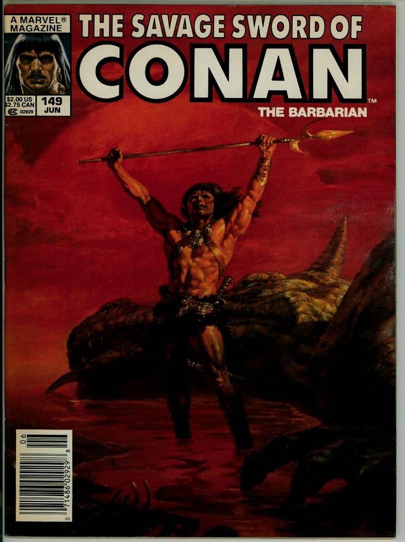 Savage Sword of Conan 149 (VG/FN 5.0)