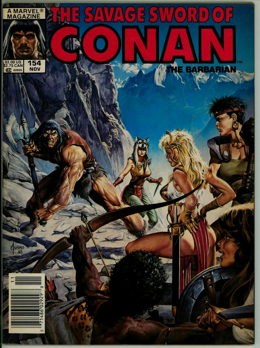 Savage Sword of Conan 154 (VG/FN 5.0)
