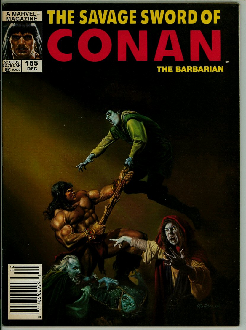 Savage Sword of Conan 155 (VG/FN 5.0)