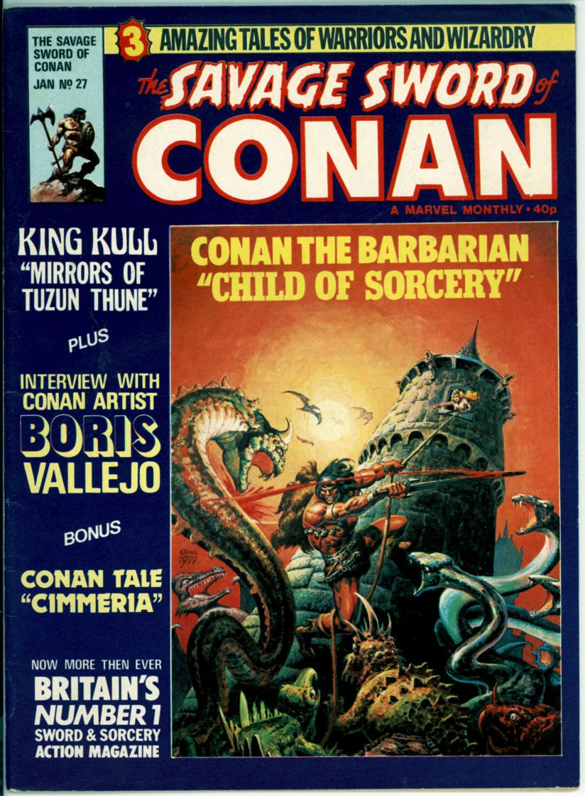 Savage Sword of Conan (Mag.) 27 (FN/VF 7.0)