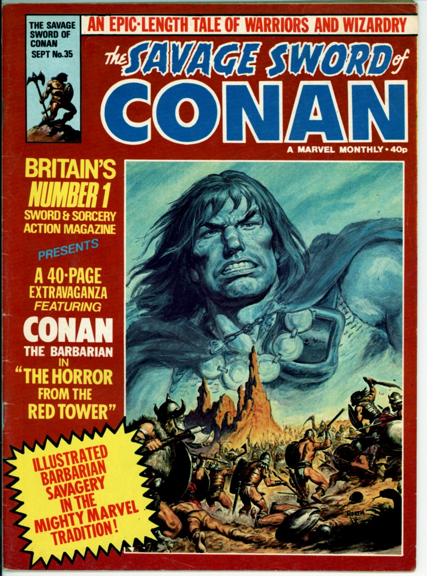 Savage Sword of Conan (Mag.) 35 (FN 6.0)