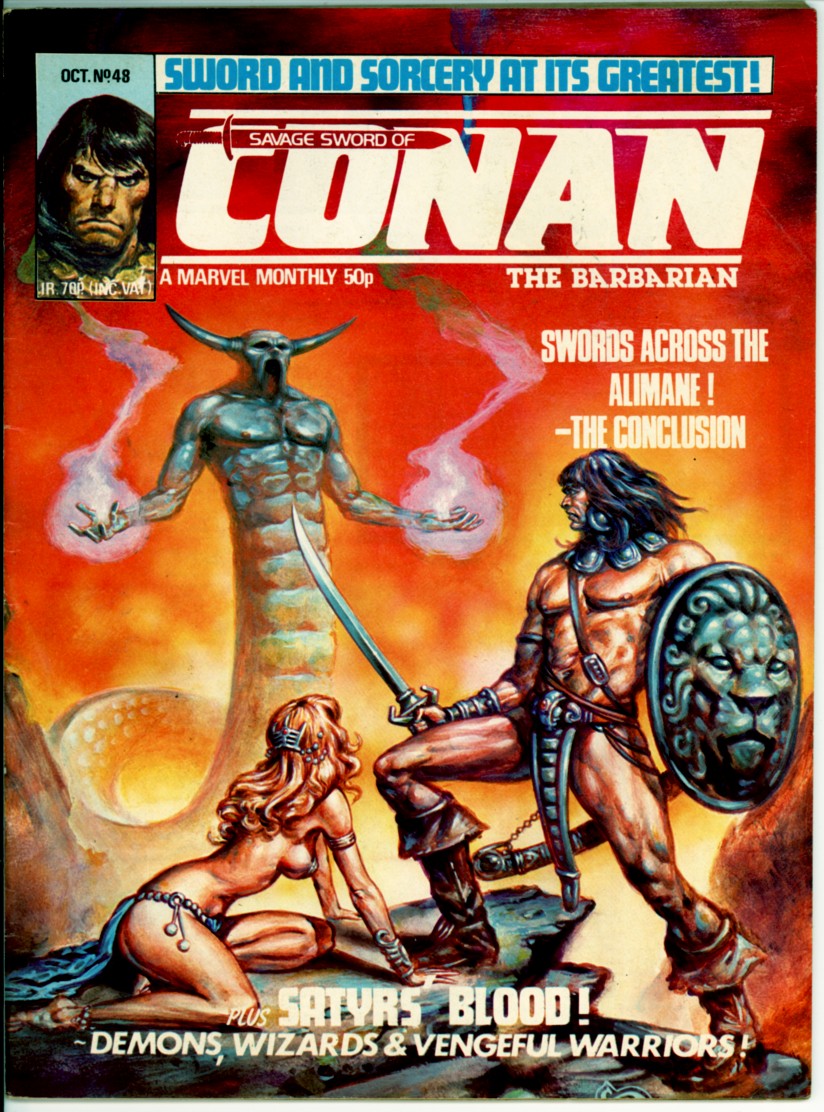 Savage Sword of Conan (Mag.) 48 (VG+ 4.5)