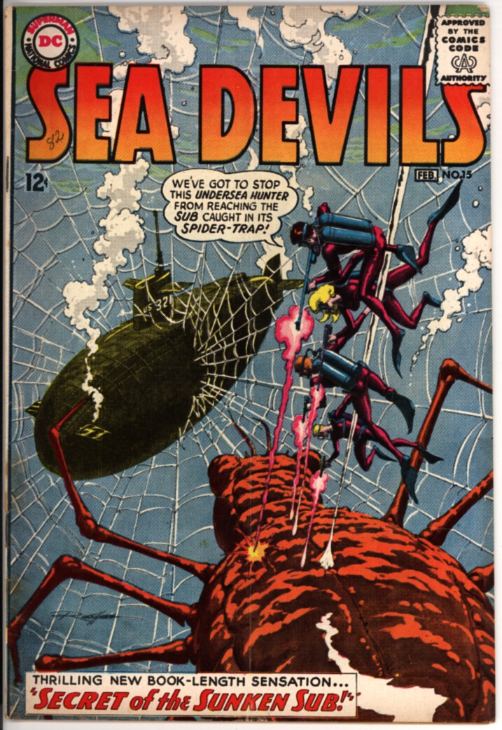 Sea Devils 15 (G/VG 3.0)