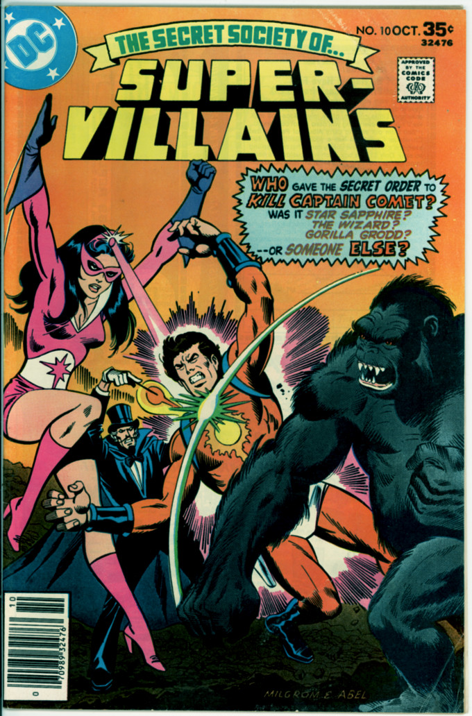Secret Society of Super-Villains 10 (VG+ 4.5)