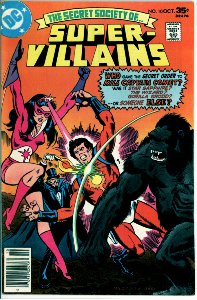 Secret Society of Super-Villains 10 (VG/FN 5.0)