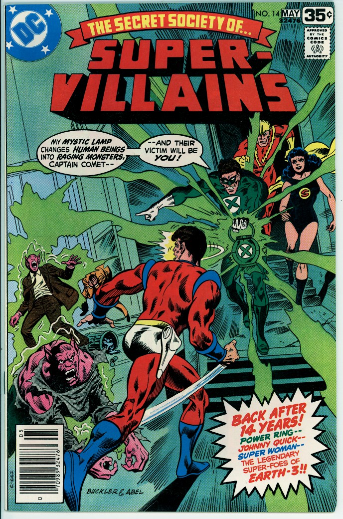 Secret Society of Super-Villains 14 (VG+ 4.5)