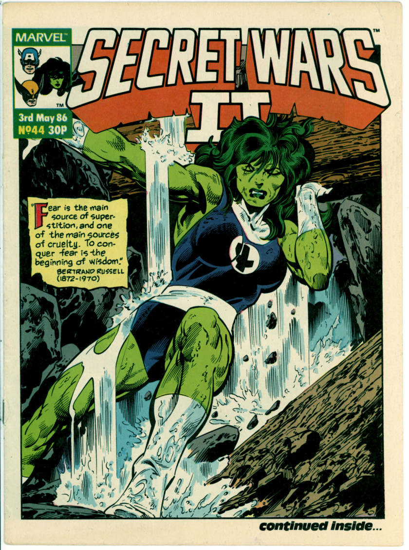 Secret Wars II 44 (VG- 3.5)