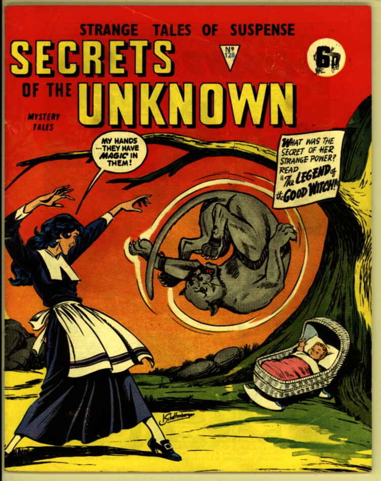 Secrets of the Unknown 128 (G/VG 3.0)