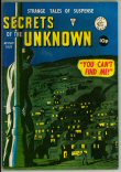 Secrets of the Unknown 156 (VG 4.0)