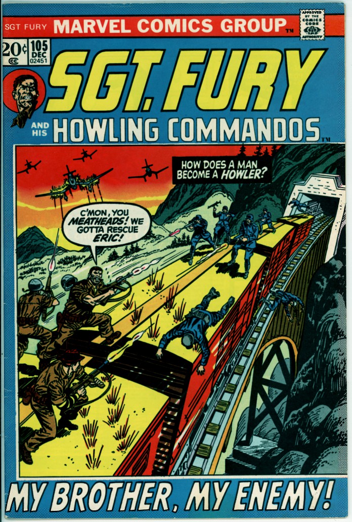 Sgt Fury and his Howling Commandos 105 (FN+ 6.5)