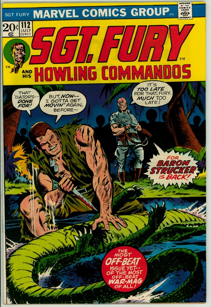 Sgt Fury and his Howling Commandos 112 (FN/VF 7.0)