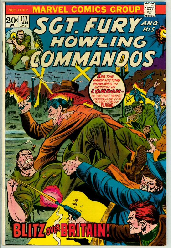 Sgt Fury and his Howling Commandos 117 (FN 6.0)