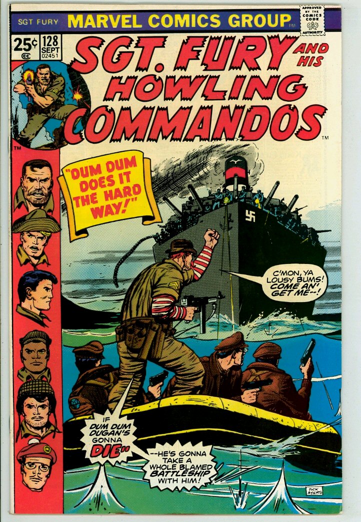 Sgt Fury and his Howling Commandos 128 (FN 6.0)