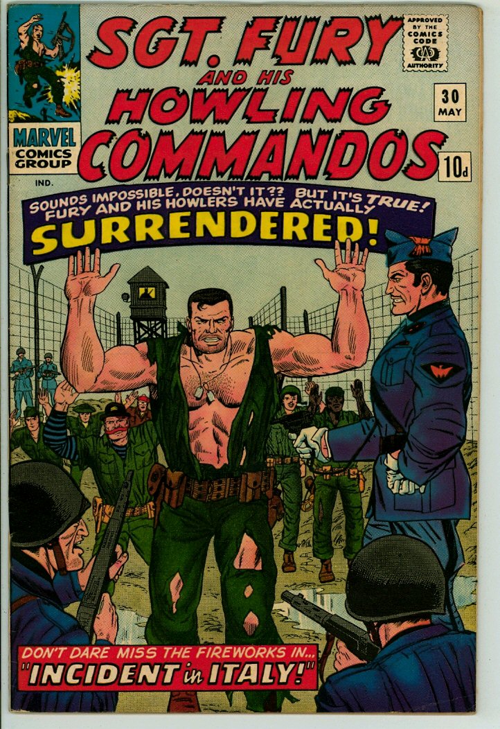 Sgt Fury and his Howling Commandos 30 (VG 4.0) pence