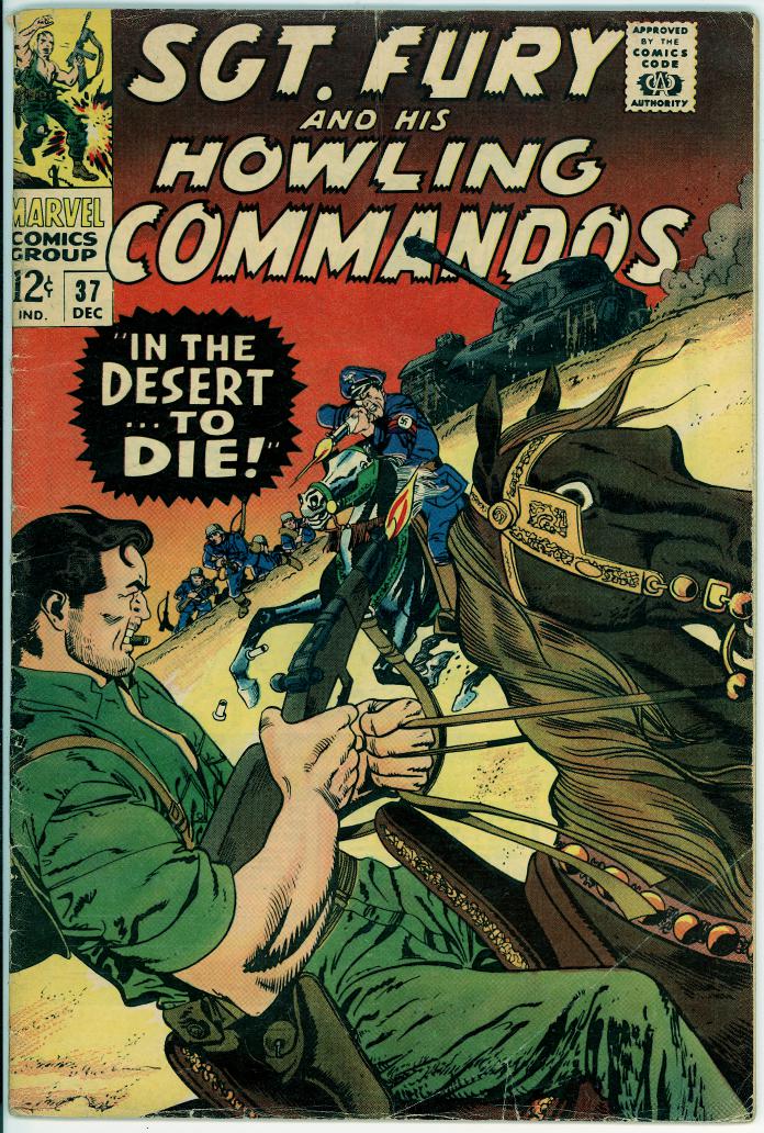 Sgt Fury and his Howling Commandos 37 (VG- 3.5)