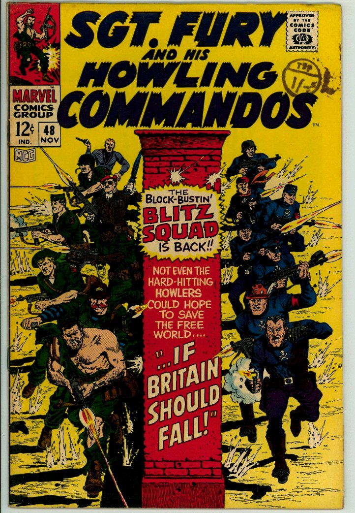 Sgt Fury and his Howling Commandos 48 (VG 4.0)