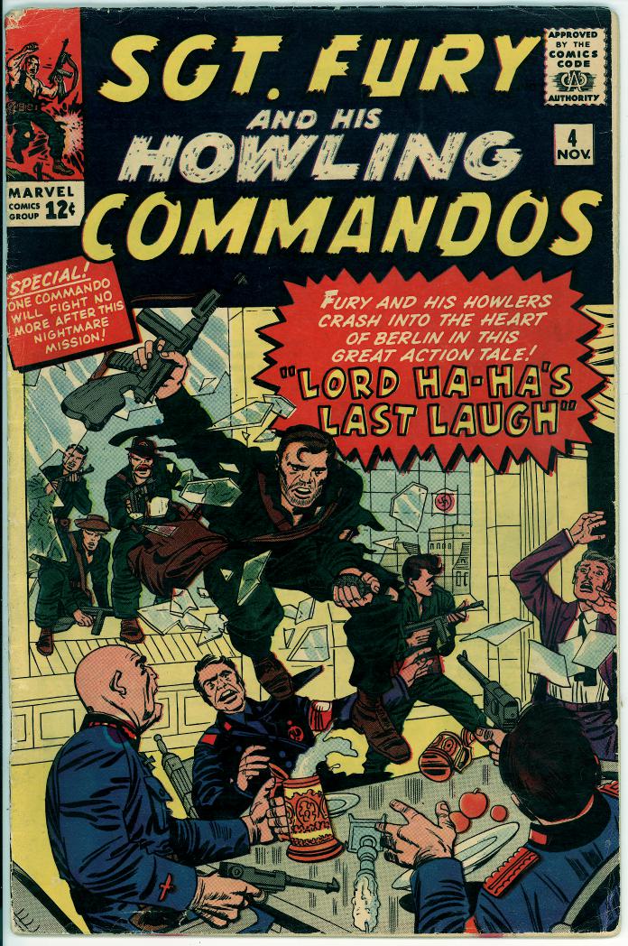 Sgt Fury and his Howling Commandos 4 (VG 4.0)