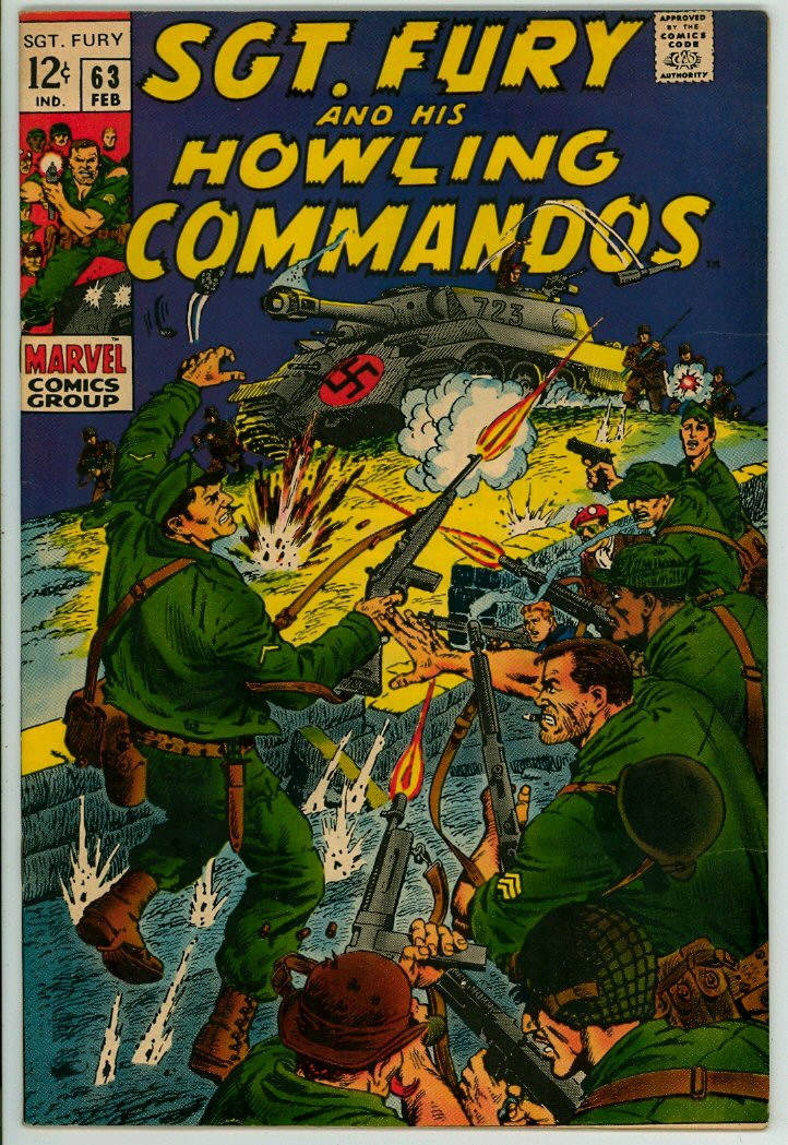 Sgt Fury and his Howling Commandos 63 (VG+ 4.5)