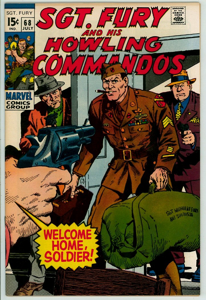 Sgt Fury and his Howling Commandos 68 (VF 8.0)
