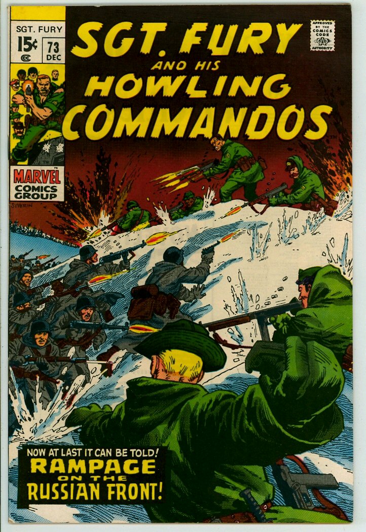Sgt Fury and his Howling Commandos 73 (FN/VF 7.0)