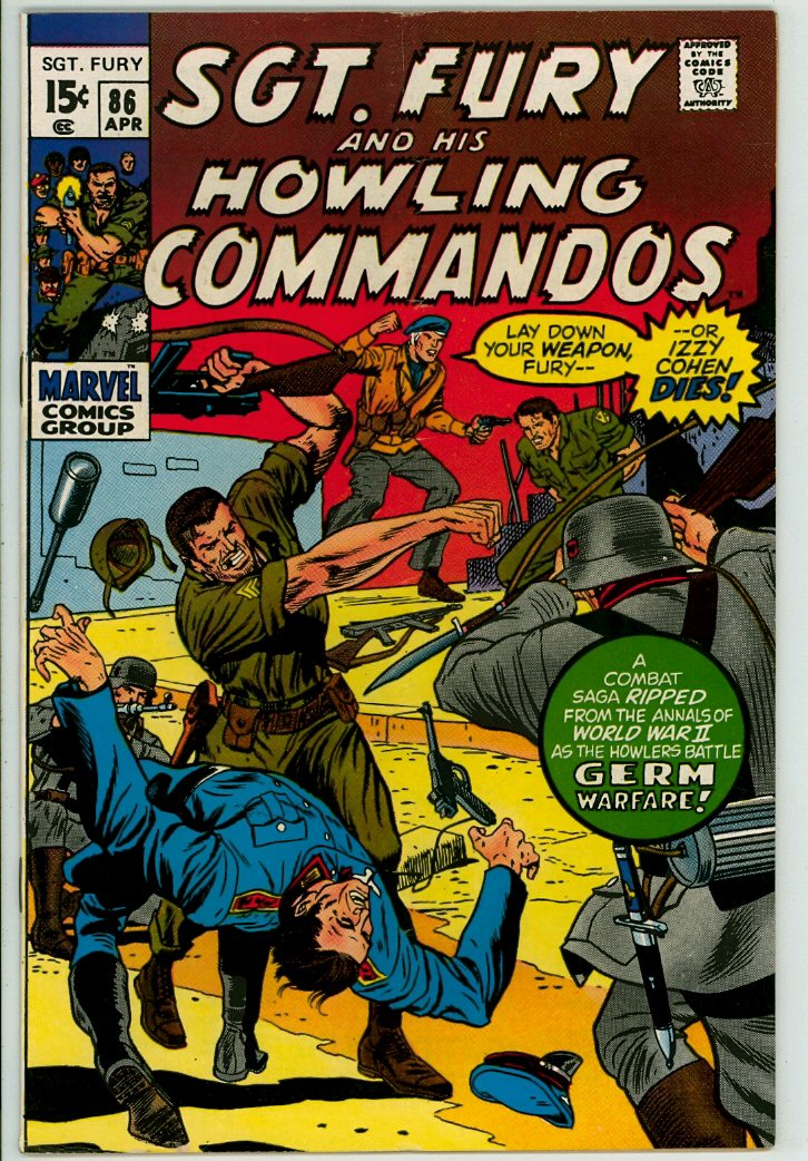 Sgt Fury and his Howling Commandos 86 (VG+ 4.5)