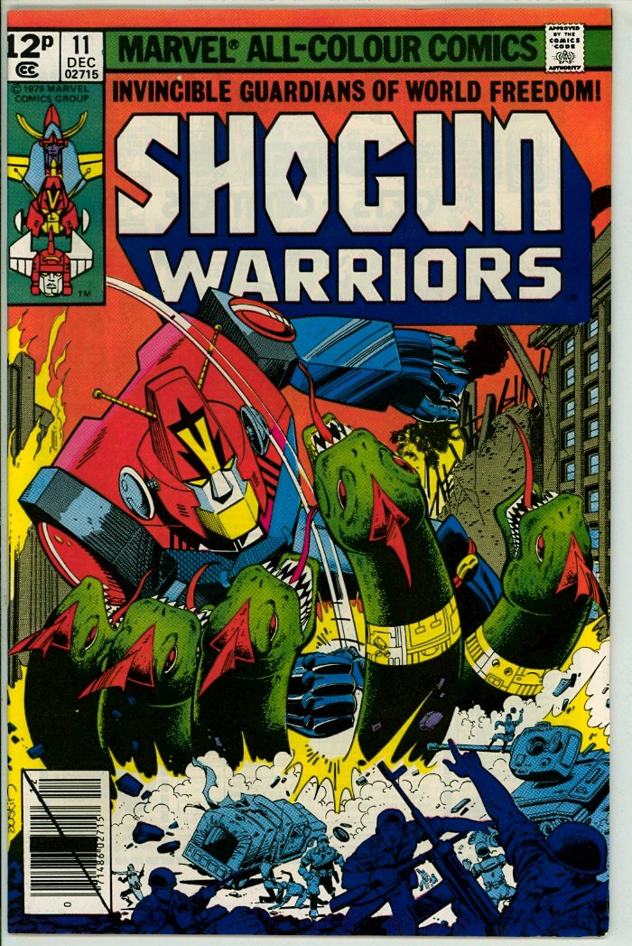 Shogan Warriors 11 (FN/VF 7.0) pence