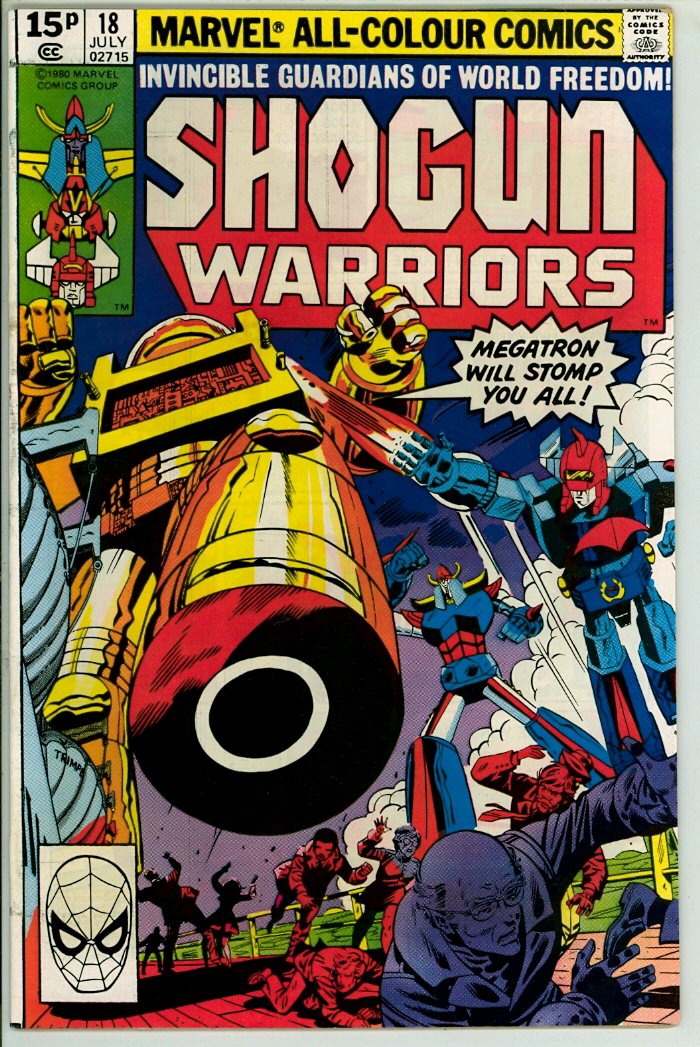 Shogan Warriors 18 (VF 8.0) pence