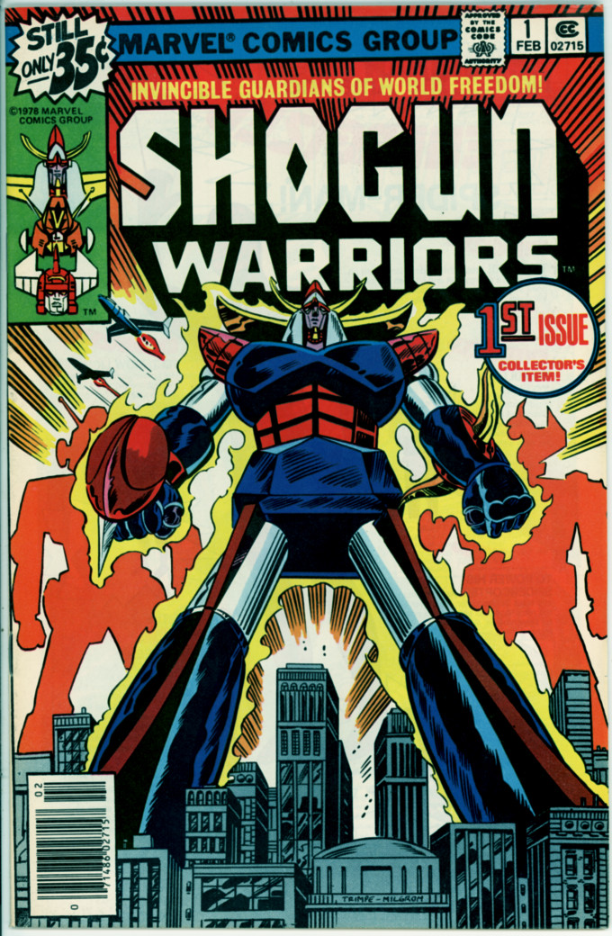 Shogun Warriors 1 (VF- 7.5)