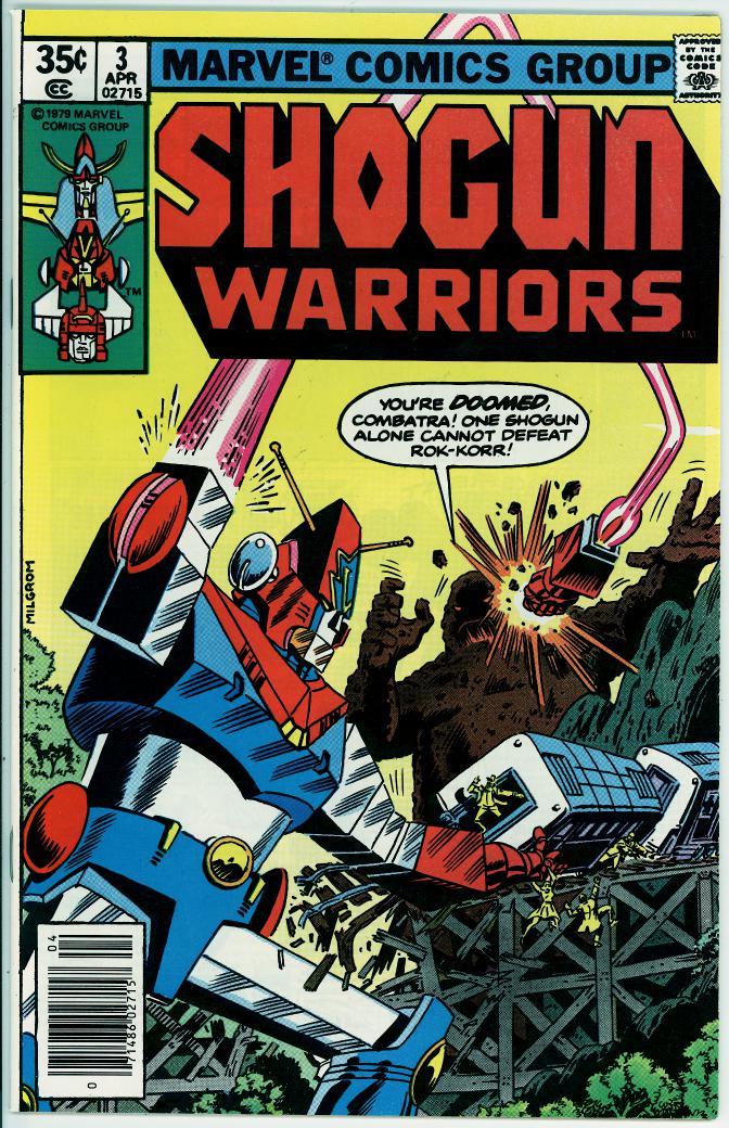 Shogun Warriors 3 (NM- 9.2)