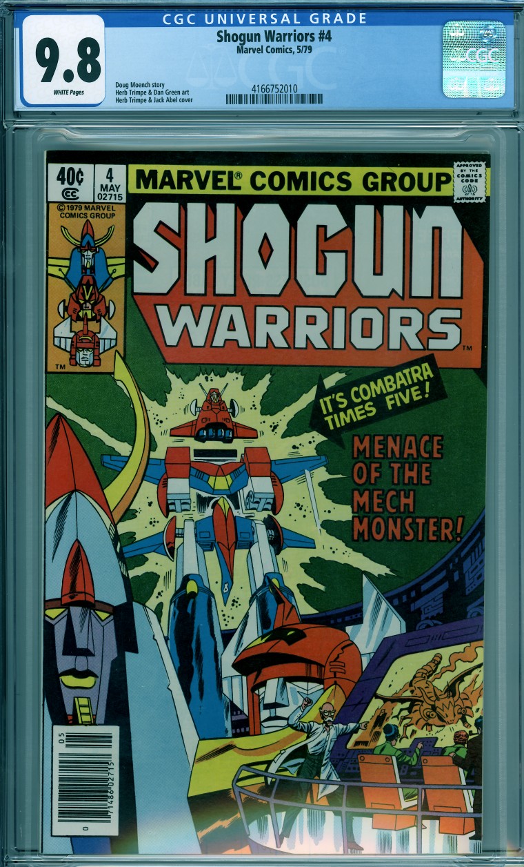 Shogun Warriors 4 (CGC 9.8)