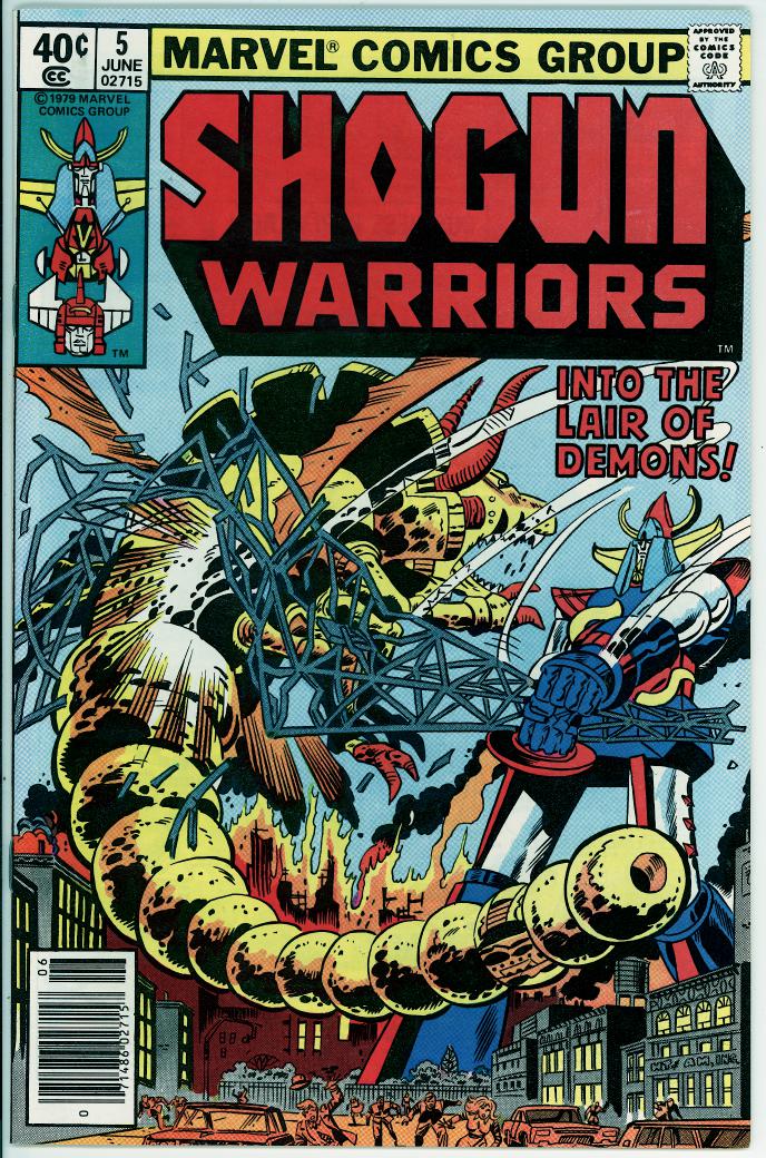 Shogun Warriors 5 (VF/NM 9.0)