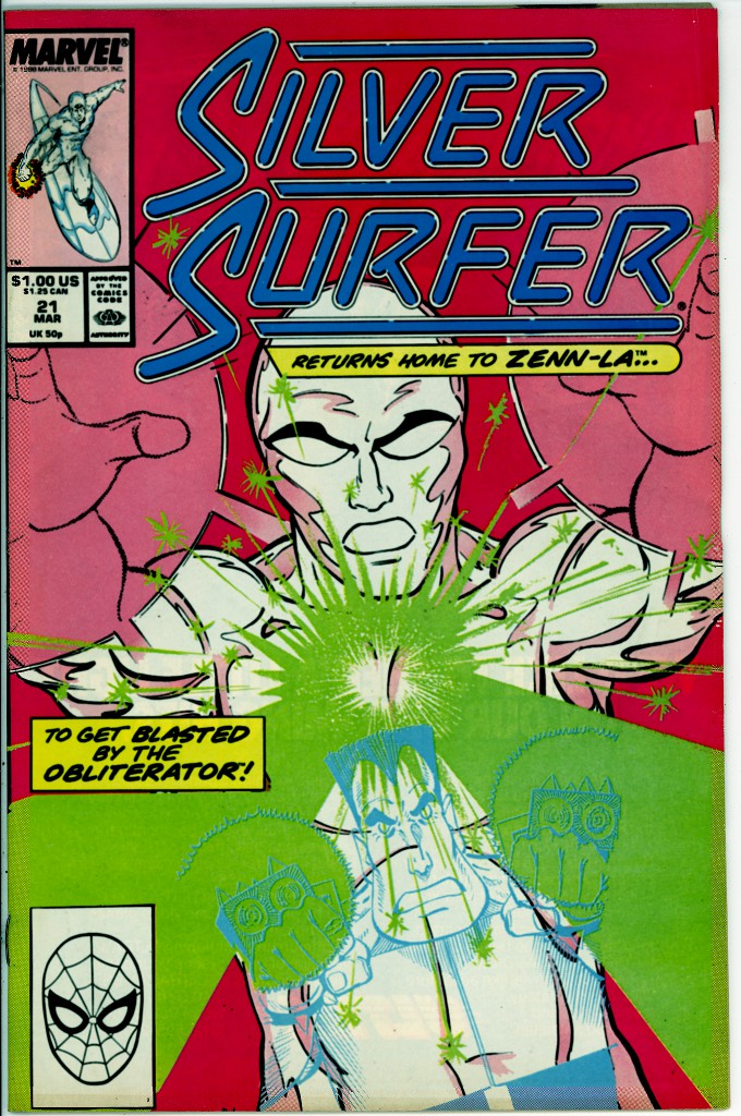 Silver Surfer (3rd series) 21 (VG/FN 5.0)