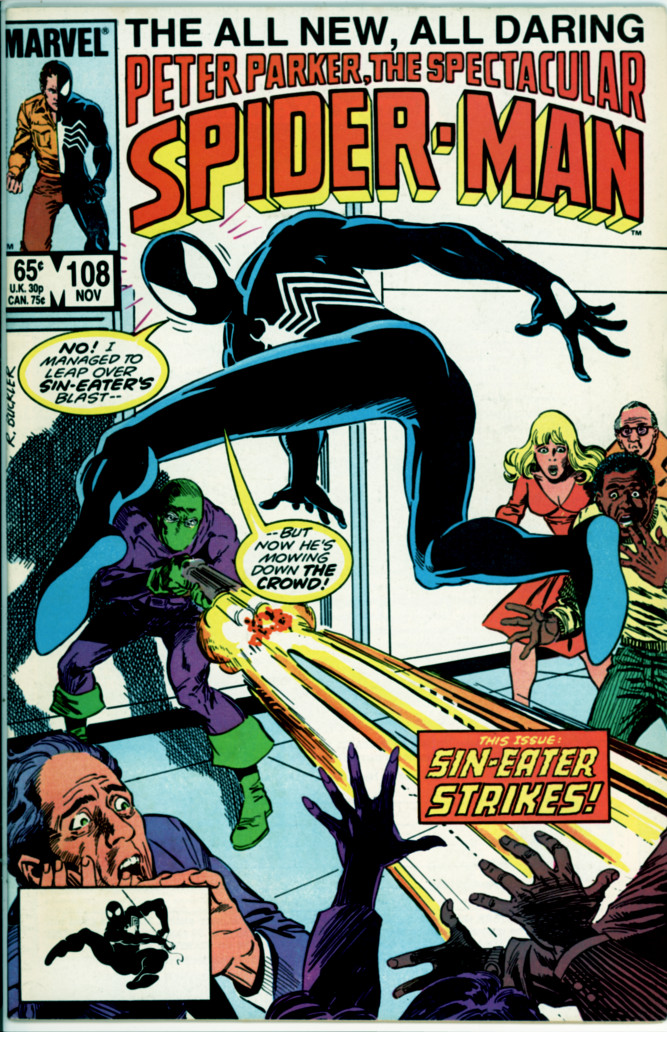 Spectacular Spider-Man 108 (VG+ 4.5)