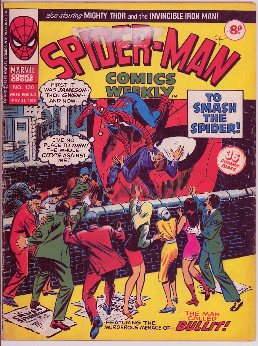 Spider-Man Comics Weekly 120 (VG- 3.5)