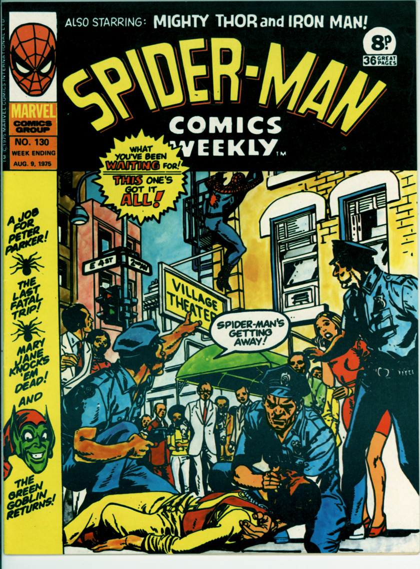 Spider-Man Comics Weekly 130 (FN/VF 7.0)