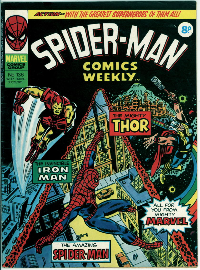 Spider-Man Comics Weekly 136 (FN- 5.5)