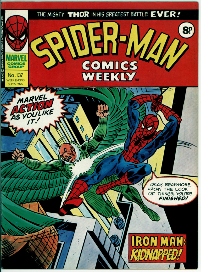 Spider-Man Comics Weekly 137 (VG/FN 5.0)
