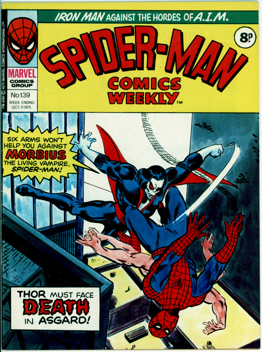 Spider-Man Comics Weekly 139 (FN 6.0)
