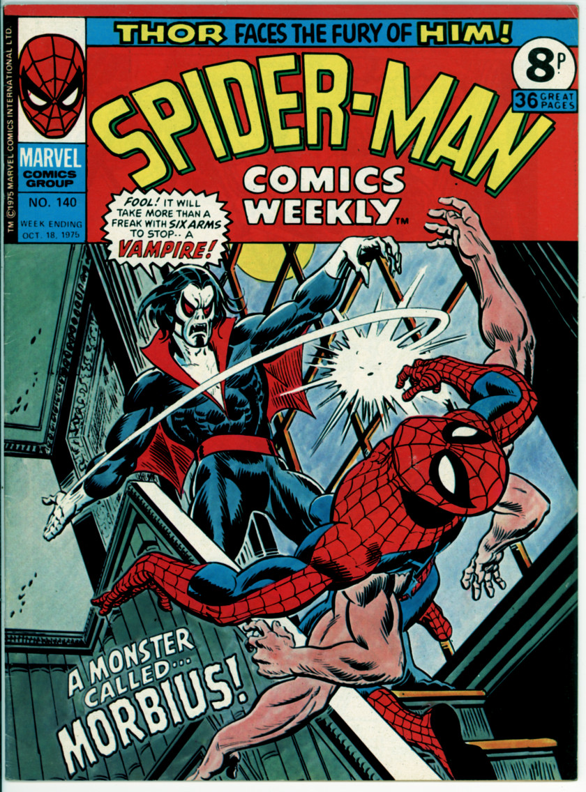 Spider-Man Comics Weekly 140 (FN 6.0)