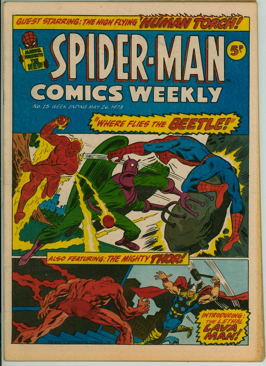 Spider-Man Comics Weekly 15 (FN/VF 7.0)