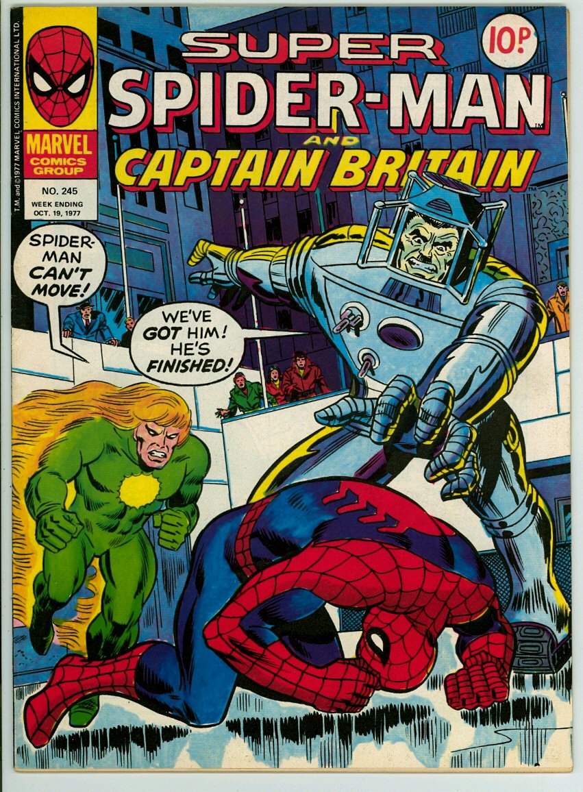 Super Spider-Man and Captain Britain 245 (G/VG 3.0)