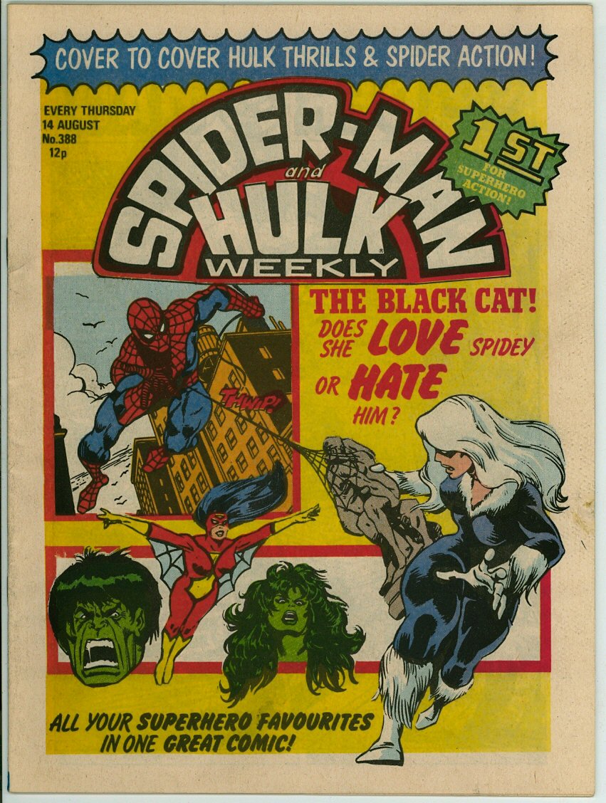 Spider-Man and Hulk 388 (VF- 7.5)