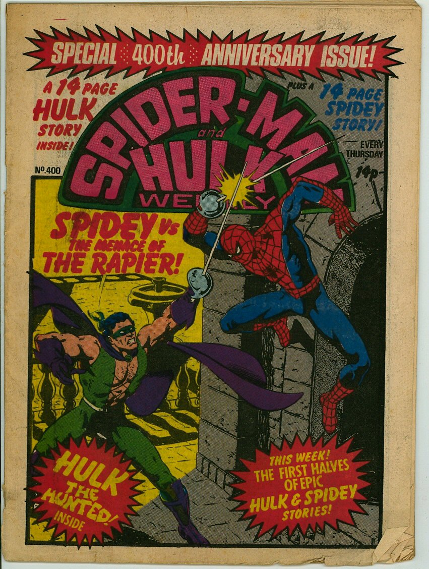 Spider-Man and Hulk 400 (G/VG 3.0)