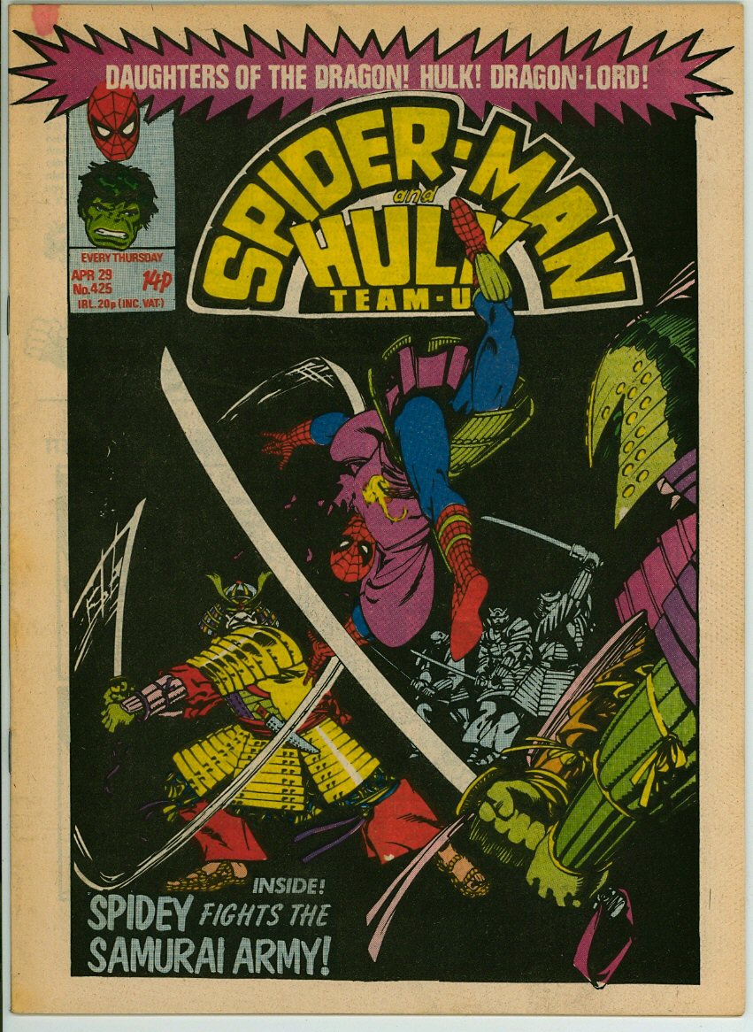 Spider-Man and Hulk Team-Up 425 (VF- 7.5)