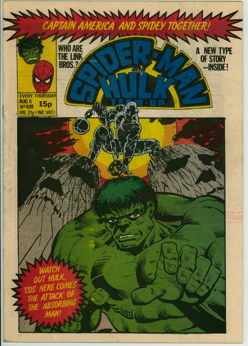 Spider-Man and Hulk Team-Up 439 (VF 8.0)